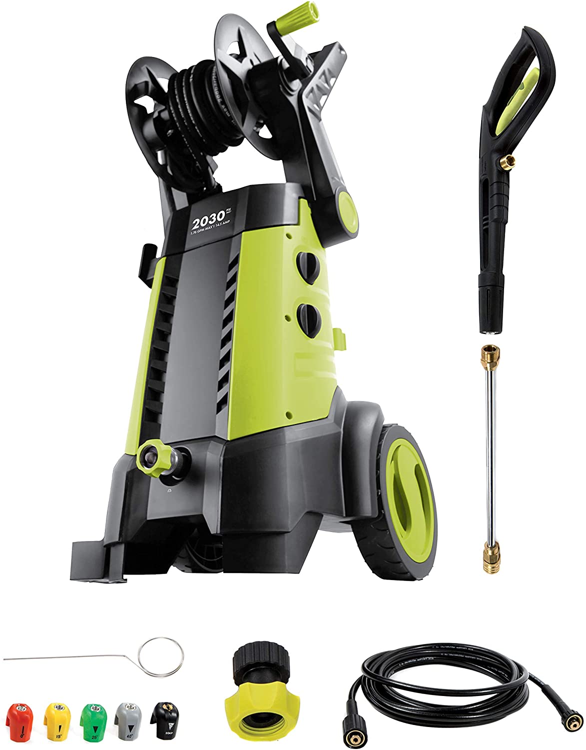 Sun Joe SSPX3001-XT1 Xtreme Product Image with Accessories