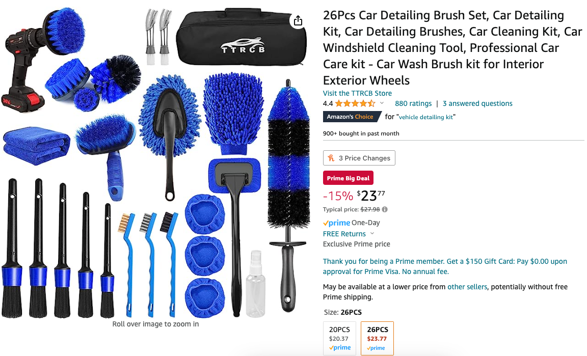 Prime Deals for Auto Detailers